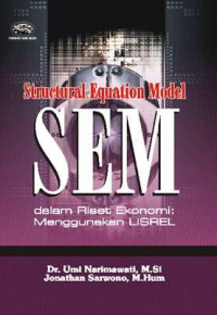 Image of Structural Equation Model SEM: dalam Riset Ekonomi Menggunakan Lisrel