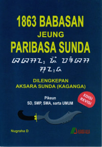 1863 Babasan Jeung Paribasa Sunda