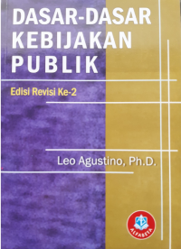 Image of Dasar-Dasar Kebijakan Publik