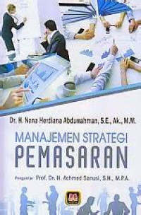 Image of MANAJEMEN STRATEGI PEMASARAN