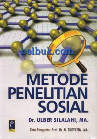 Image of METODE PENELITIAN SOSIAL